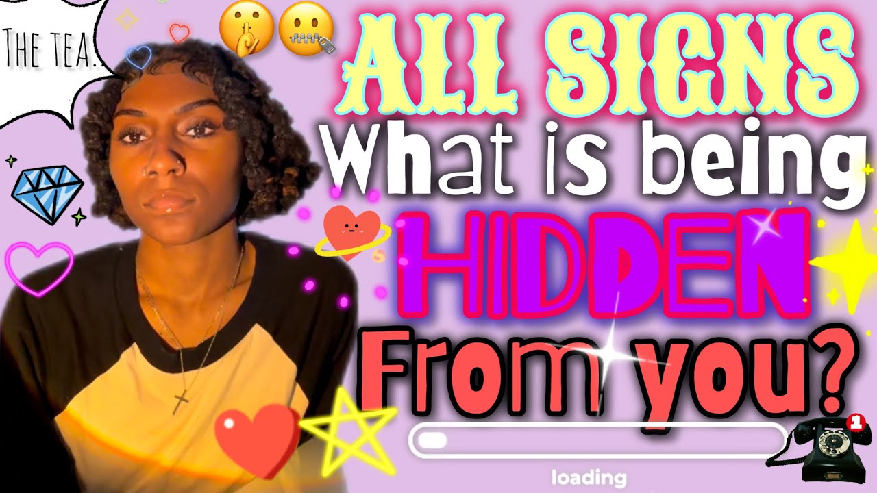 All signs💗What is being HIDDEN from you & by who? All signs tarot reading
