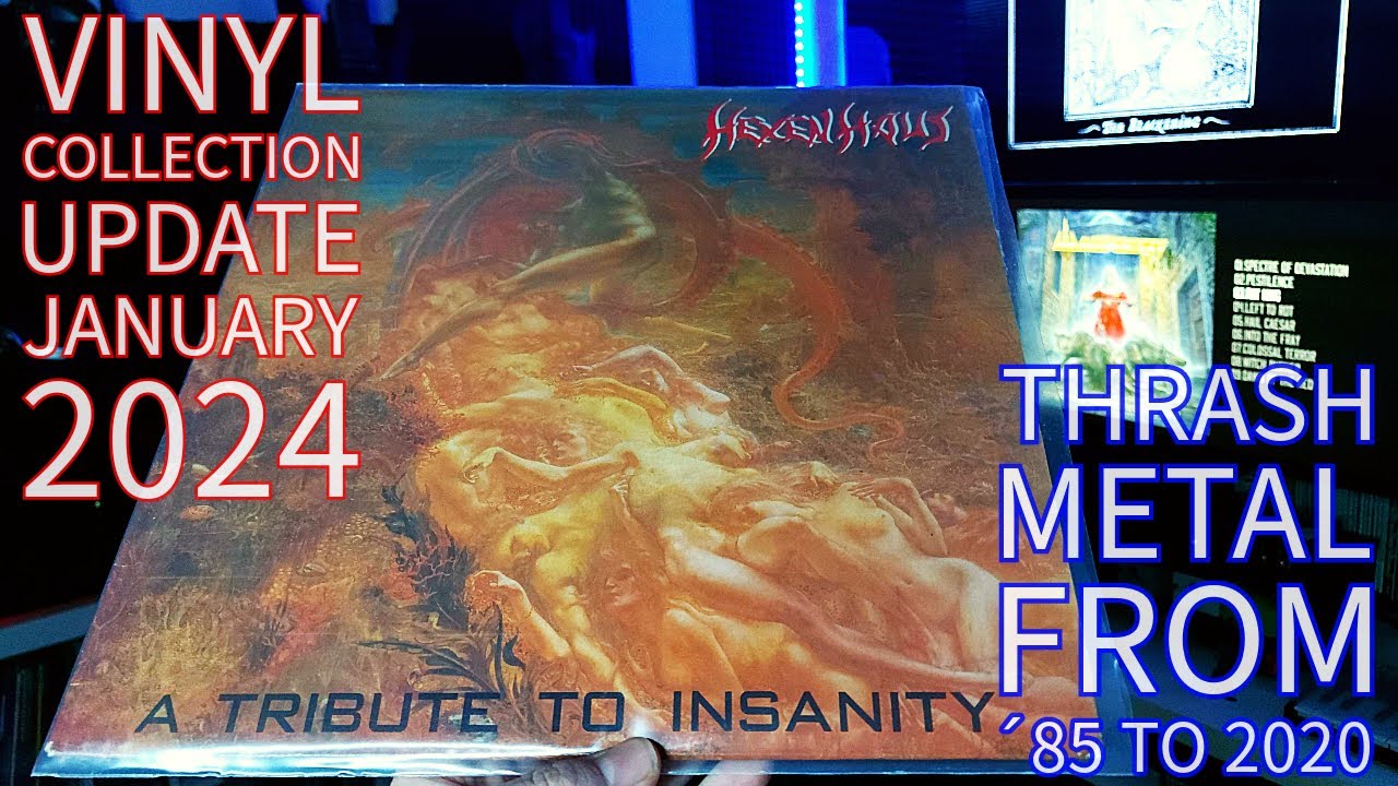 THRASH METAL VINYL COLLECTION UPDATE - Releases from 1985 to 2020 (Old School, Groove, Progressive)