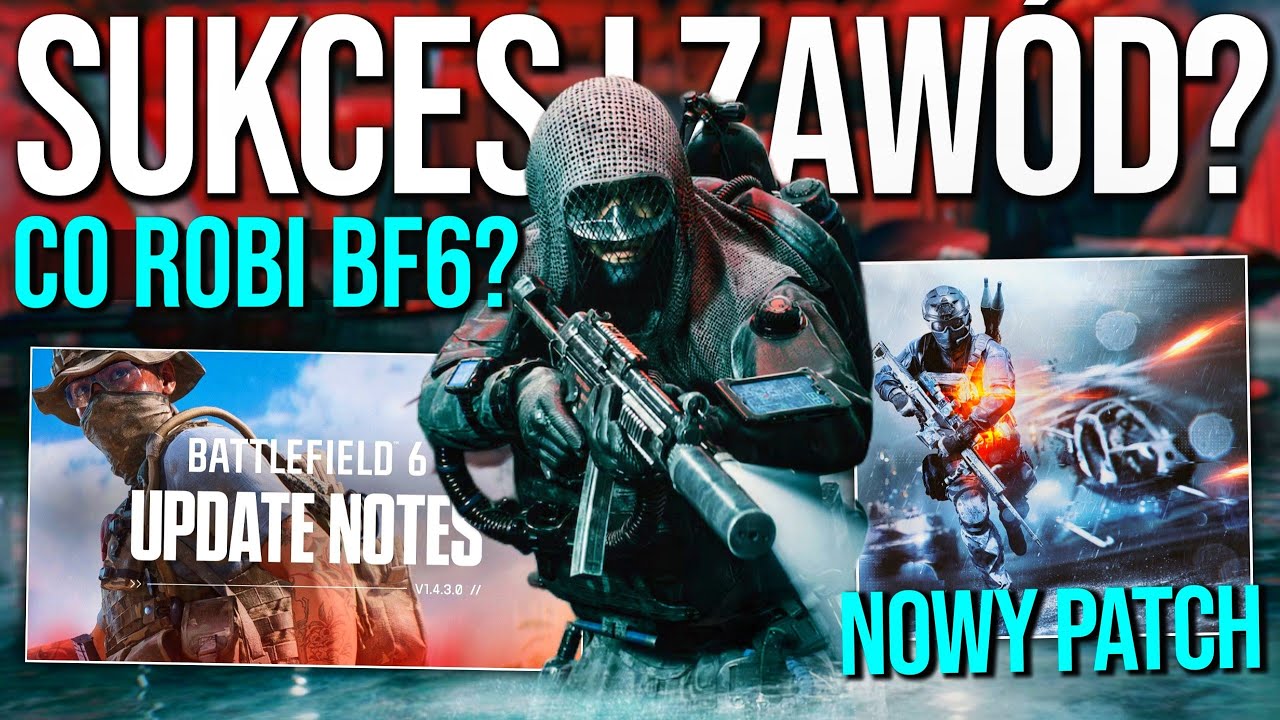 BATTLEFIELD 6 z NAJLEPSZĄ aktualizacją od DAWNA, ale... 🔥 SPORO Ważnych ZMIAN + Skiny z BF4!