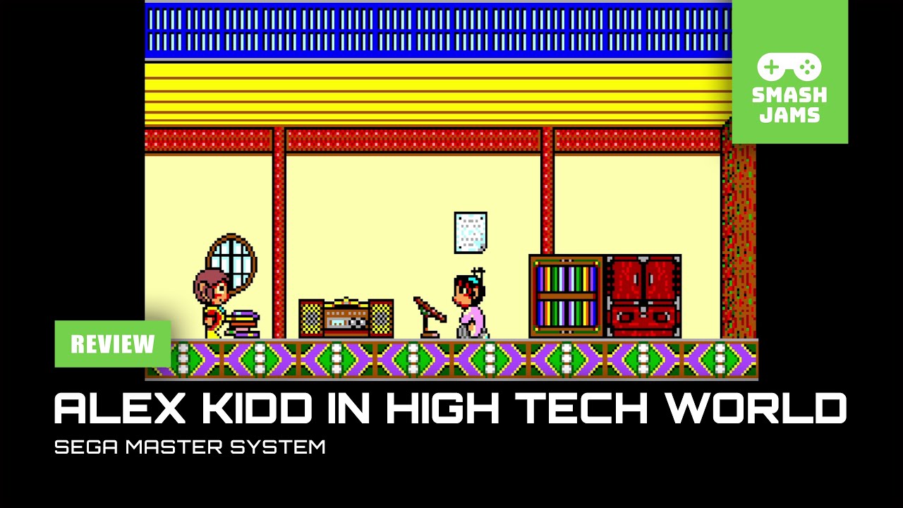 Alex Kidd in High Tech World (Sega Master System) - Smash Jams Review