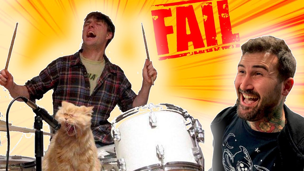BATERISTA REACCIONA a FAILS de BATERISTAS