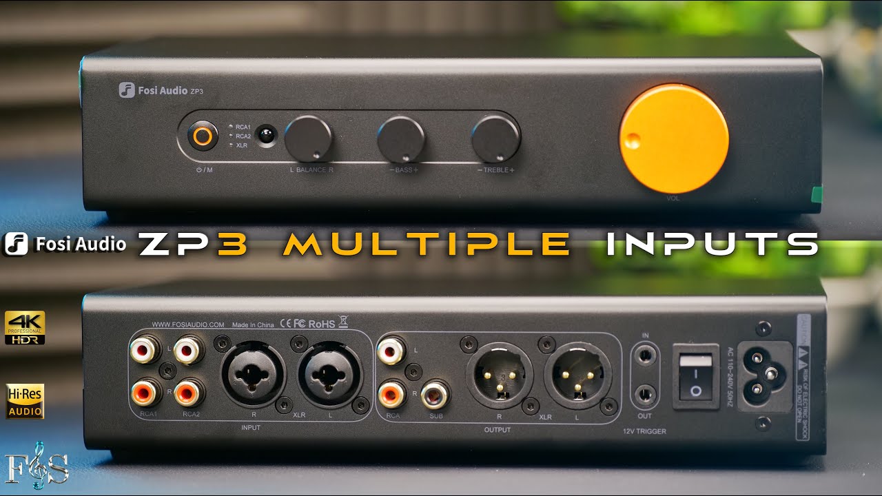 FOSI AUDIO ZP3 Balanced Preamplifier