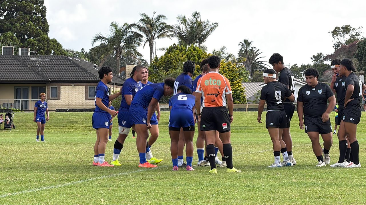 Dean Bell U17 Boys: AKL CYCLONE v SURGE H1 #arl #warriors #deanbell #rugbyleague
