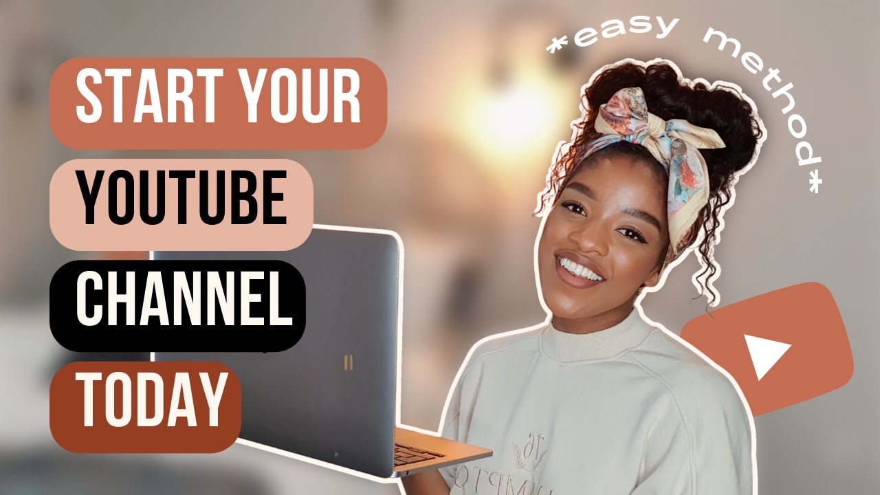 The EASIEST way to start a YouTube channel | How to start a YouTube channel 2023