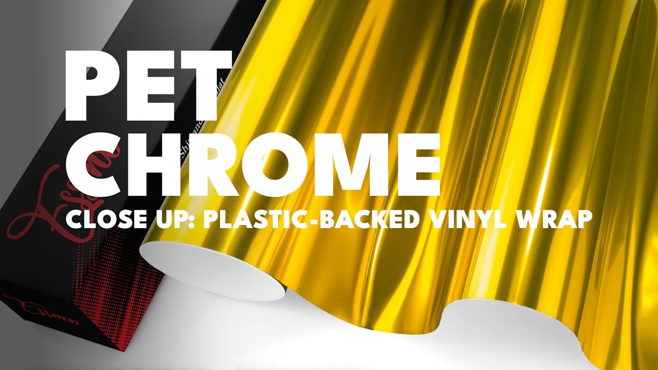 Close up: Essmo's PET Chrome Vinyl Wrap!