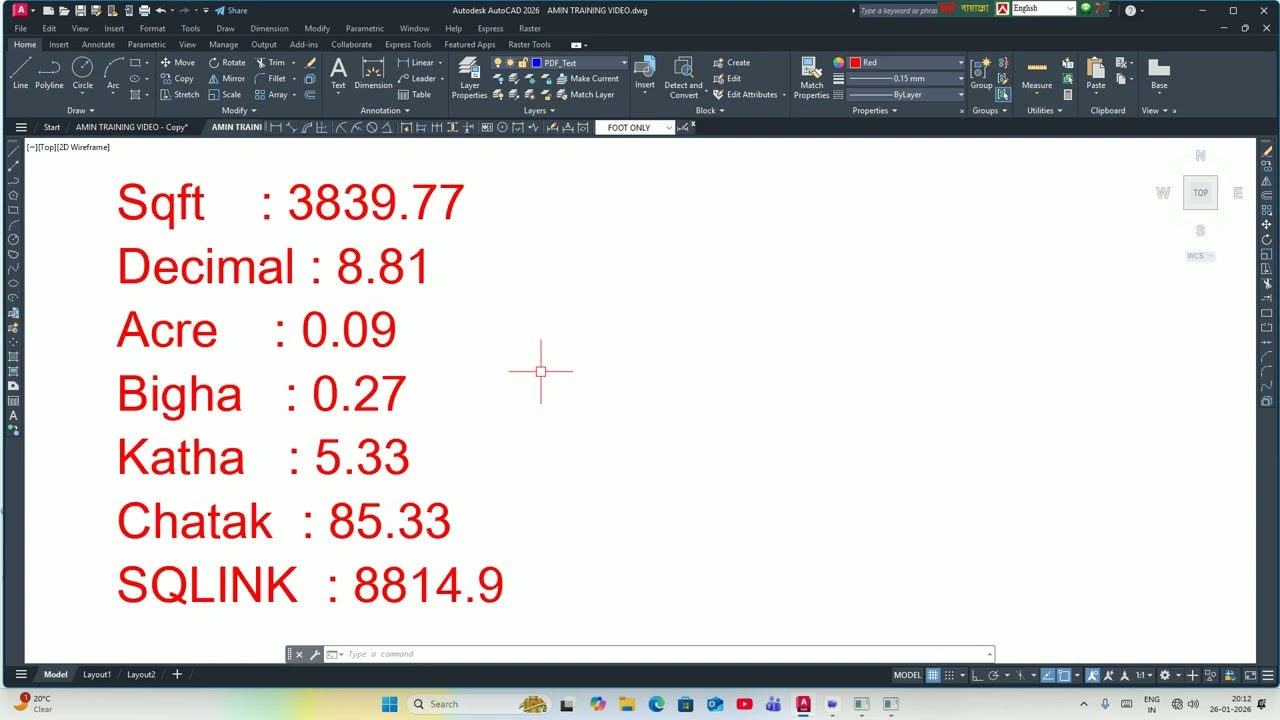 AAA CAD Software – Land Measurement in All Units | AutoCAD LISP Trick