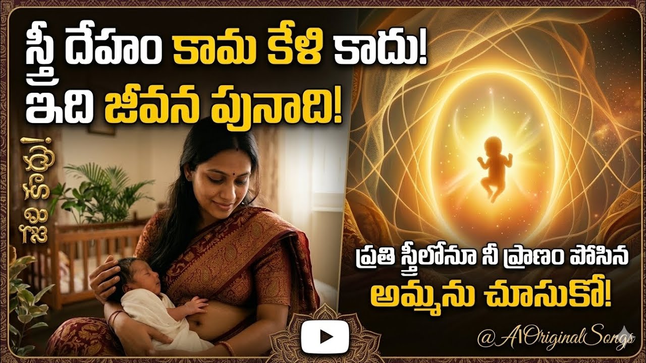 స్త్రీ దేహం కామ కేళి కాదు.. జీవన పునాది! | Respect Women Emotional Message | @AIOriginalSongs