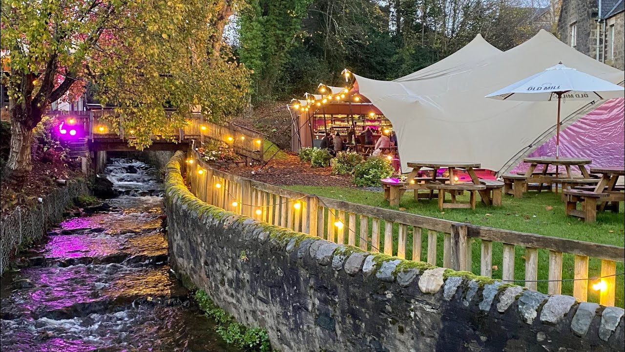 Pitlochry Town Center and Garry Bridge | Pitlochry | Perthshire | Scotland