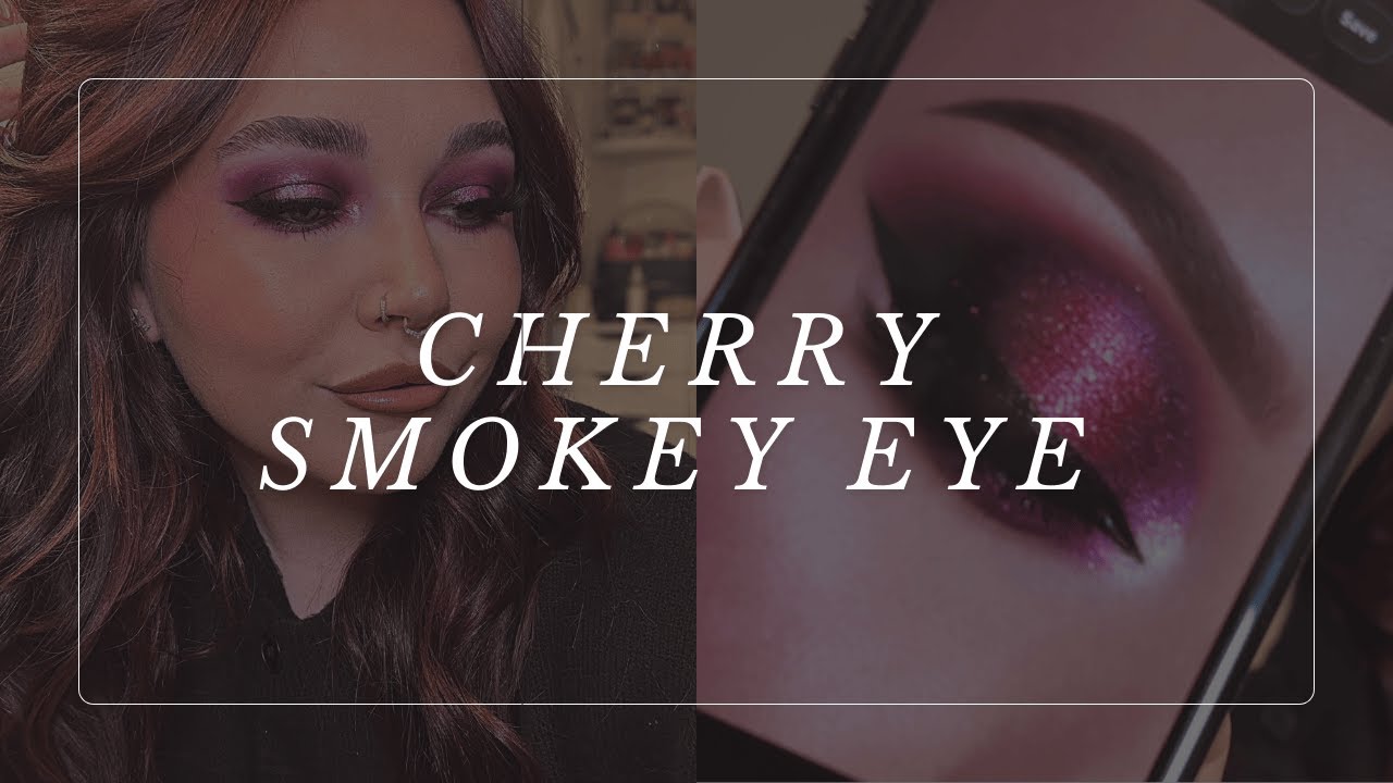 CHERRY SMOKEY EYE
