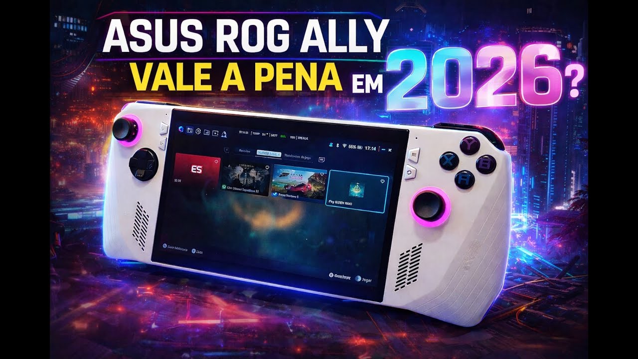ASUS ROG ALLY em 2026: ainda vale a pena?