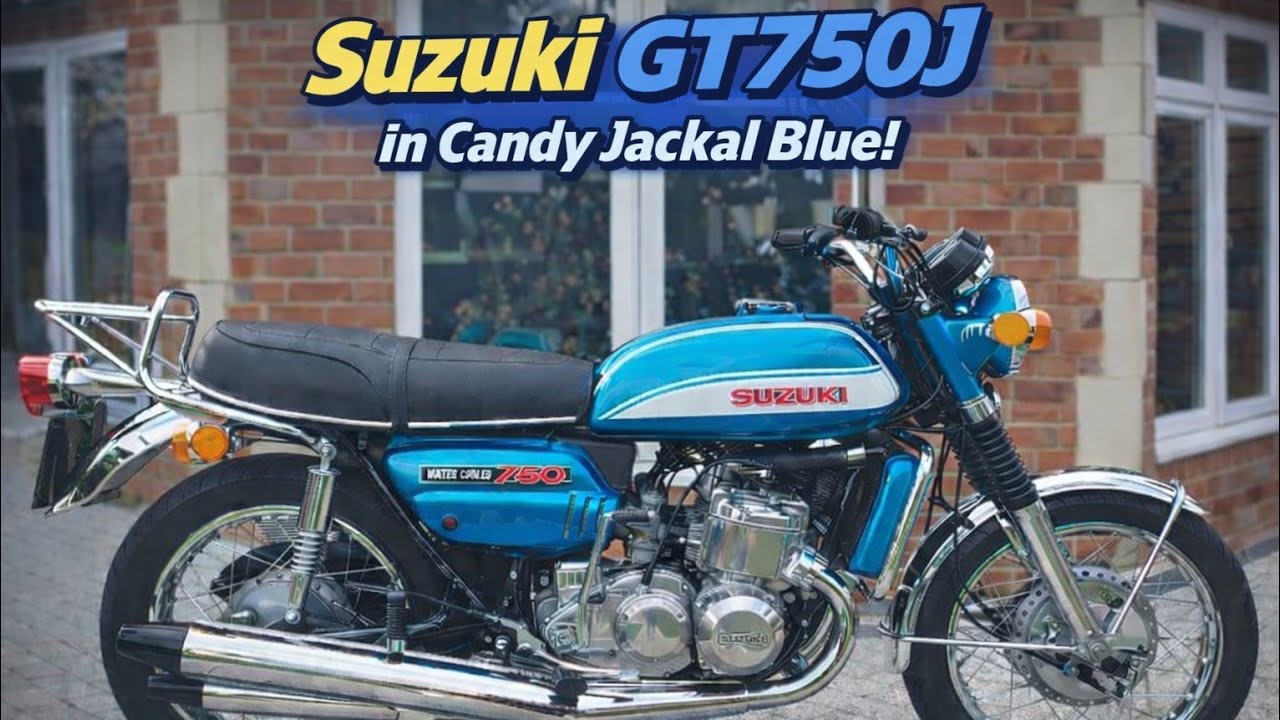 1972 SUZUKI GT750J, CONCOURS!