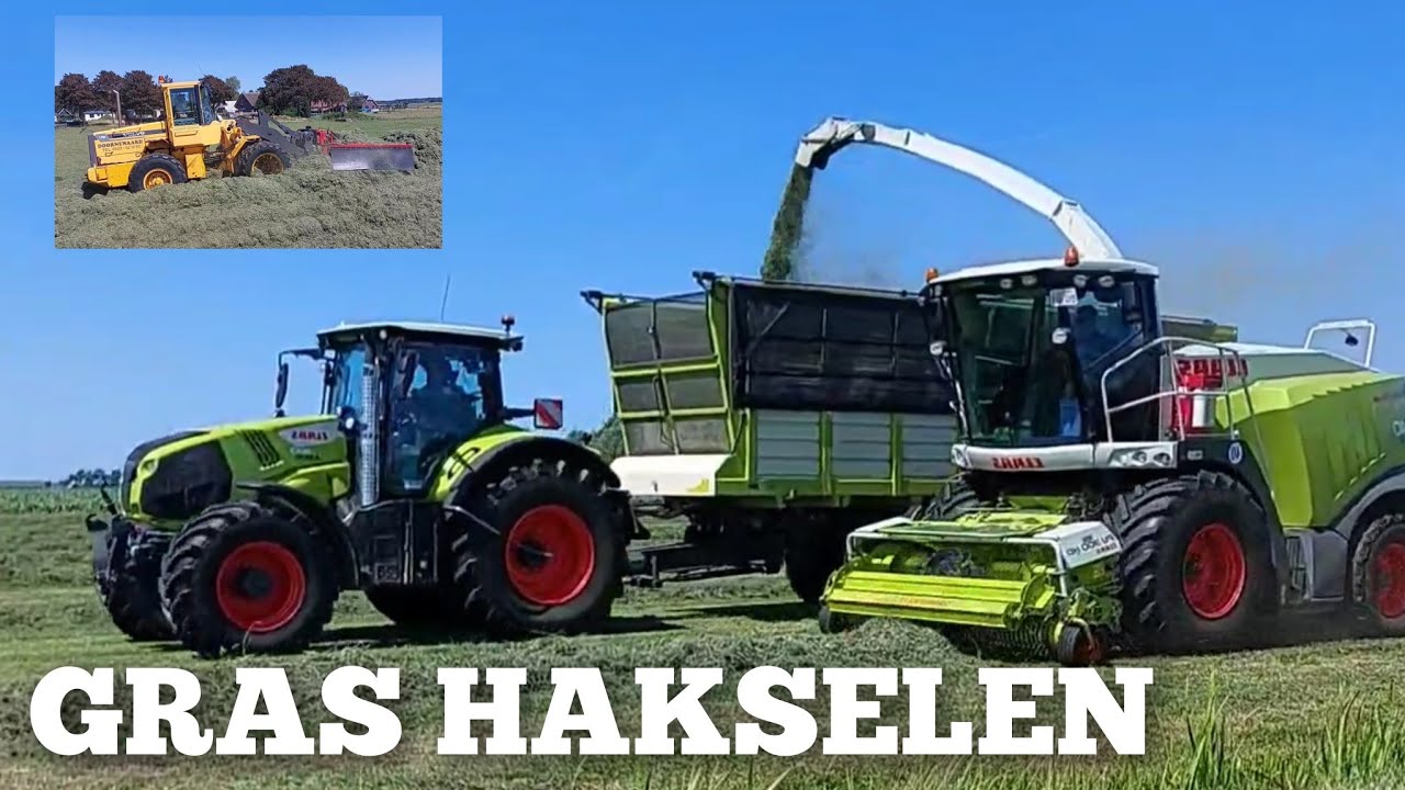 GRAS HAKSELEN tweede snede | Boer Gerrit vlogt