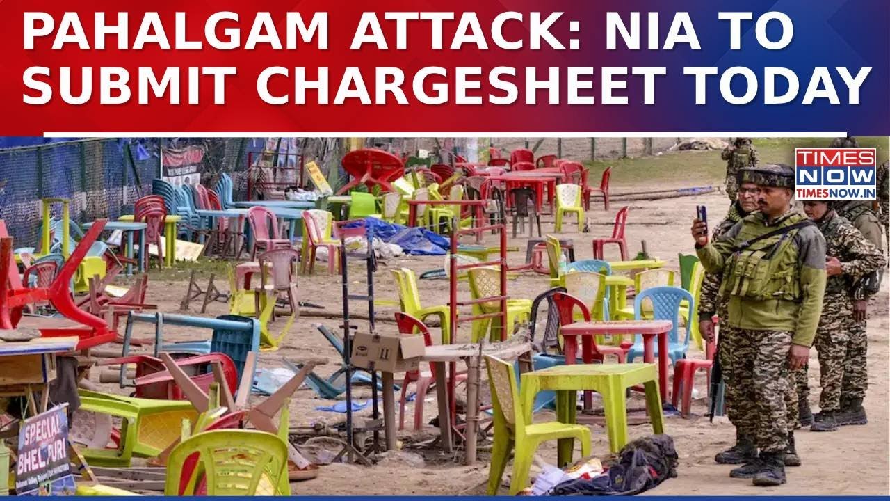 Pahalgam Terror Attack Update: NIA To Submit Chargesheet Today As Team Reaches Jammu Court | Watch