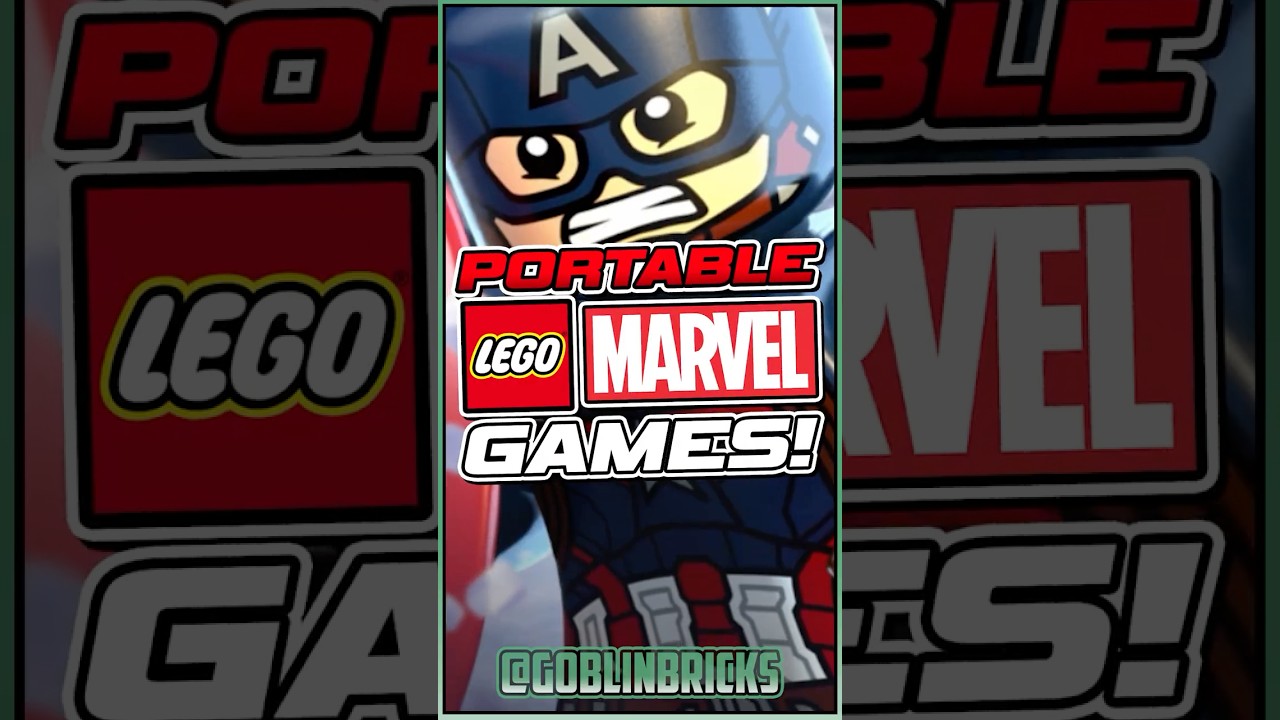 Портативные игры LEGO Marvel! (3DS и Vita!)