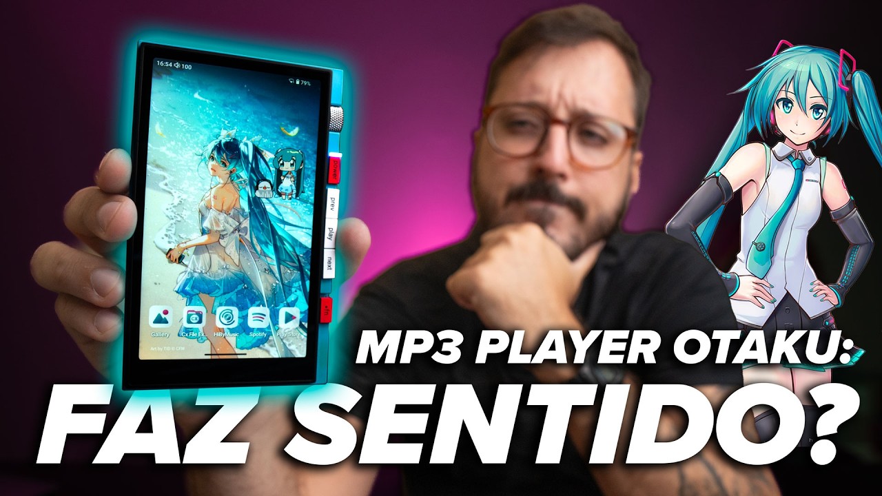 Um MP3 Player para OTAKUS: HiBy M500