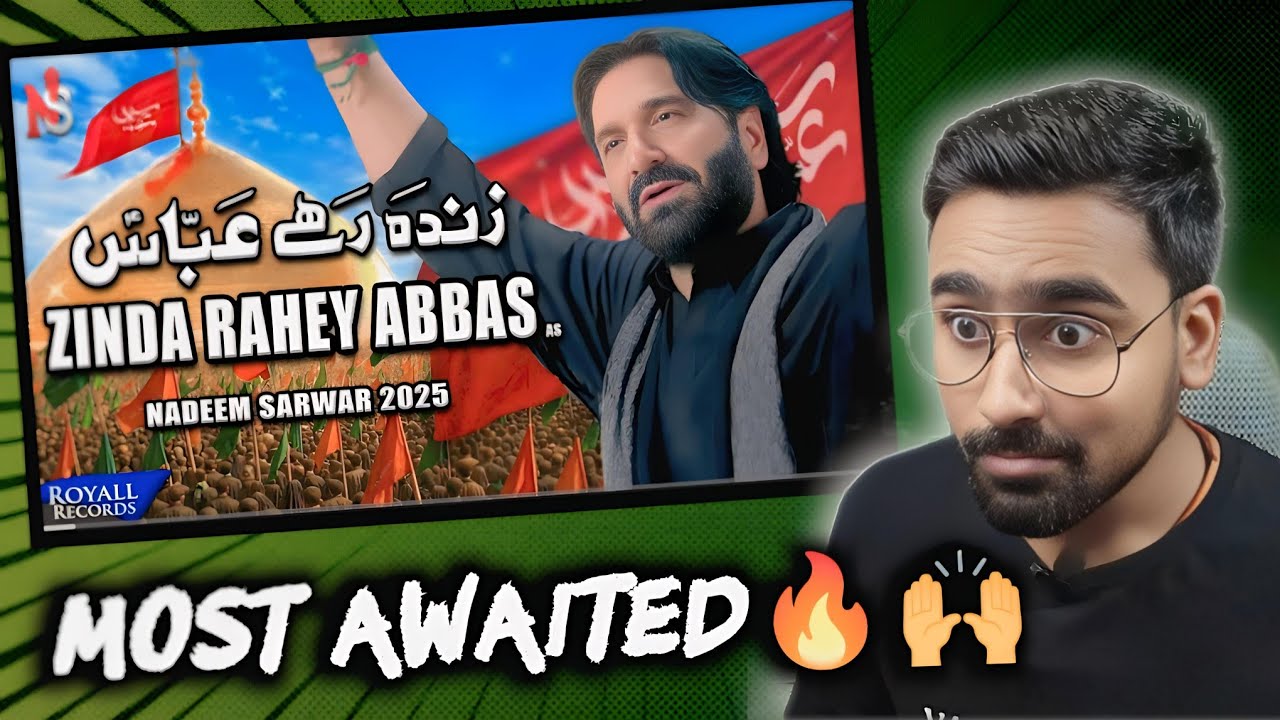 Indian Reacts Zinda Rahey Abbas | Nadeem Sarwar| 46th Album - 2025 | 1447
