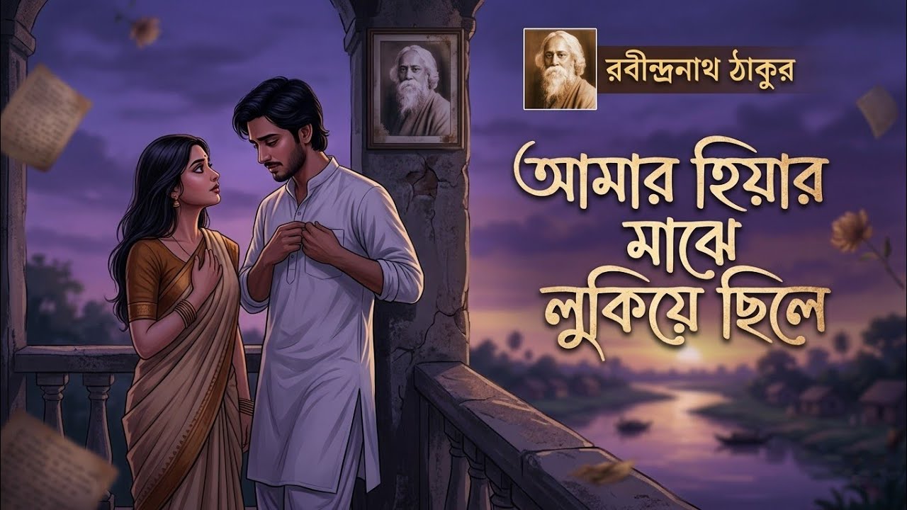তুমি আমার হিয়ার মাঝে লুকিয়ে ছিলে। রবীন্দ্রসঙ্গীত। রবীন্দ্রনাথ ঠাকুর।