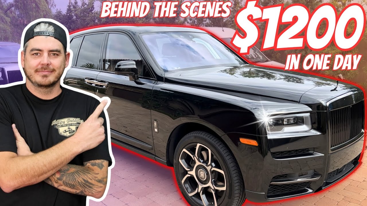 BEHIND THE SCENES OF MY DETAILING BUSINESS - Day in the life