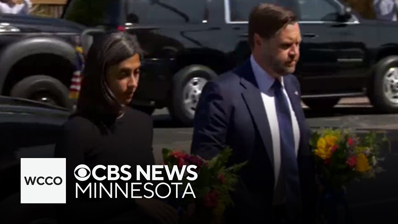 Vice President Vance visits Annunciation 1 week after deadly shooting