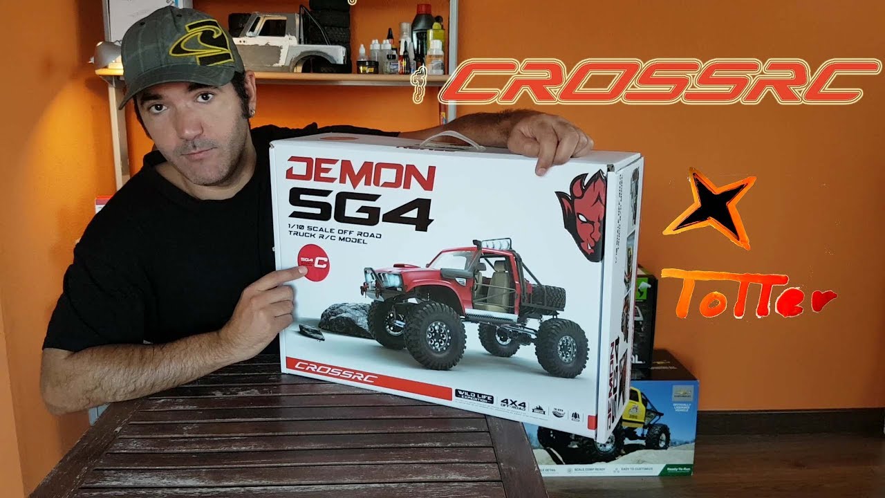 Unboxing Cross-rc Demon SG4 en español by Totter