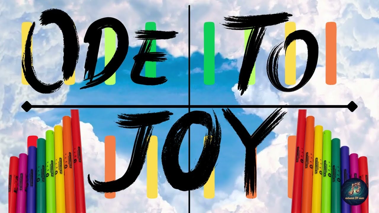 Ode to Joy with Boomwhackers. EASY! Classical with a beat #musiclessons #odetojoy #classicalmusic