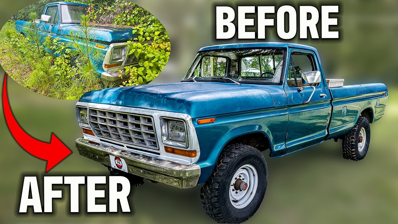 20 Years Abandoned 79 F250 4x4 Ranger - Can We Save it?