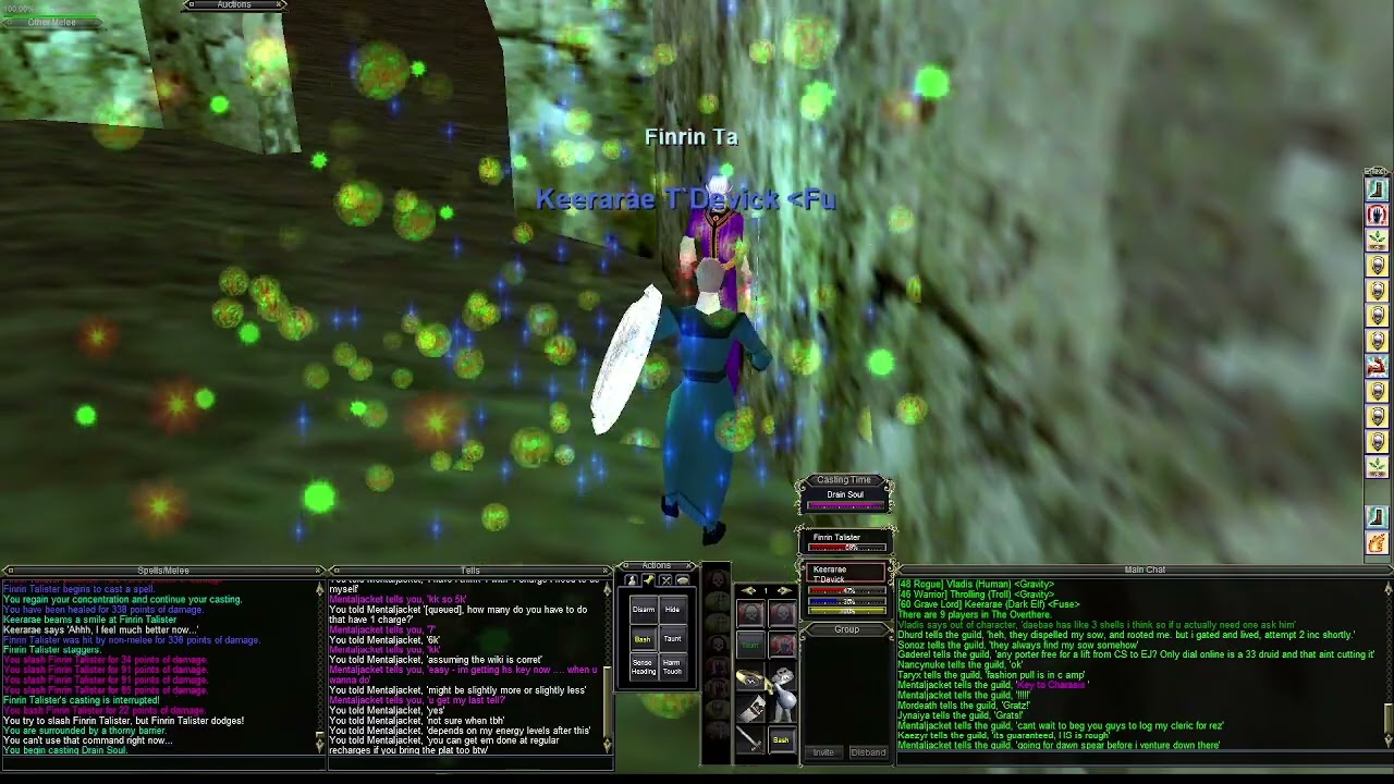 Keerarae versus Finrin Talister ~ Level 61 Wizard
