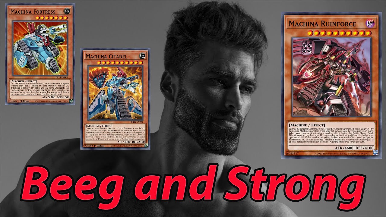 Yu-Gi-Oh! Master Duel - Pure Machina deck is Chad