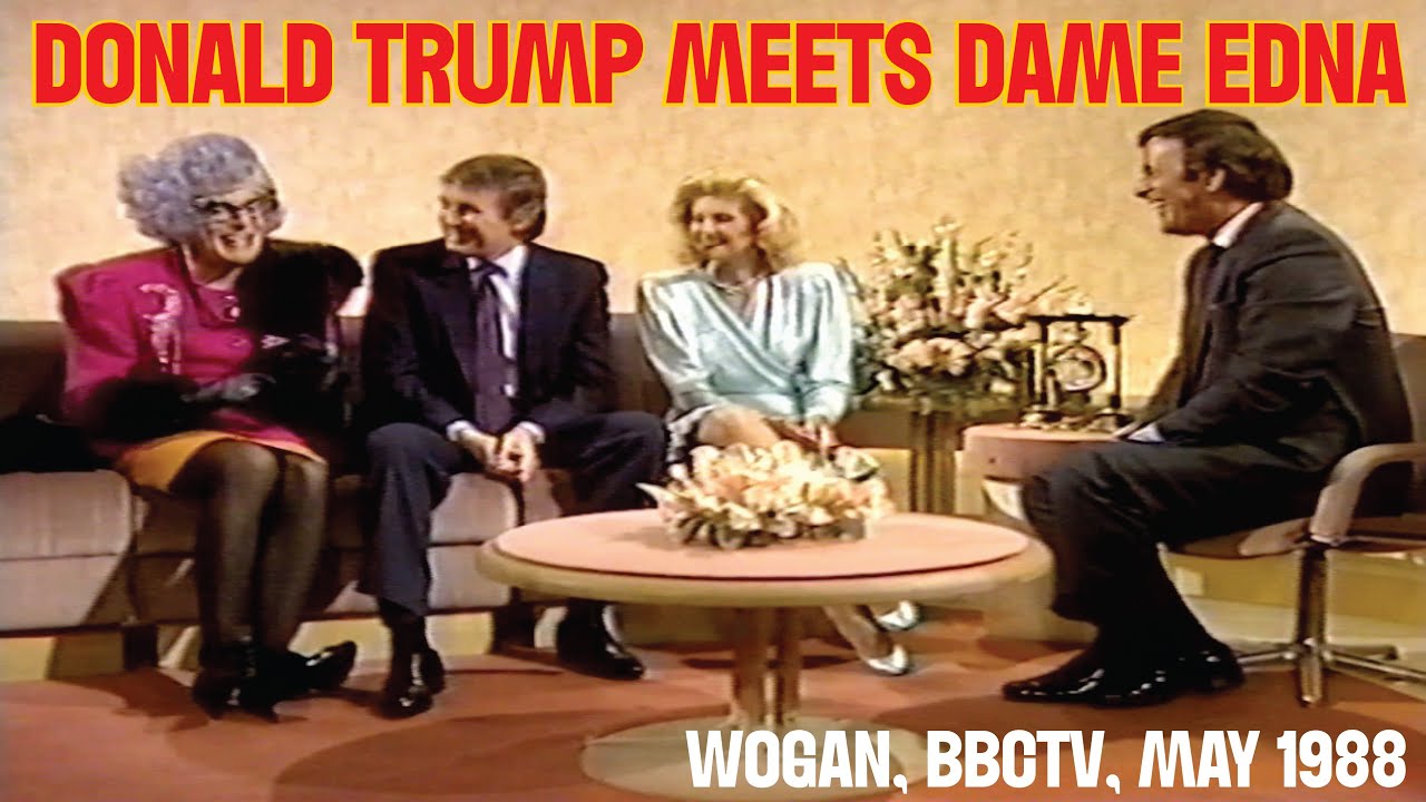 Donald Trump meets Dame Edna Everage on Wogan | May 1988 | feat. Sade. Trump meets Dame Edna BBCTV