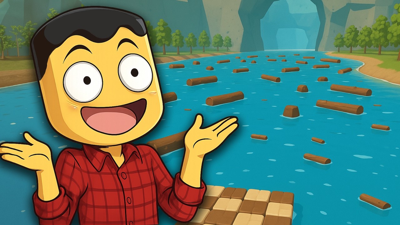 КТО ЗАПЛЫВЕТ ДАЛЬШЕ? ЧЕЙ ПЛОТ КРУЧЕ? новый режим в Scrap Mechanic