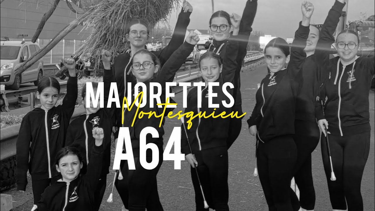 Les Majorettes de Montesquieu-Volvestre soutiennent les Agriculteurs 