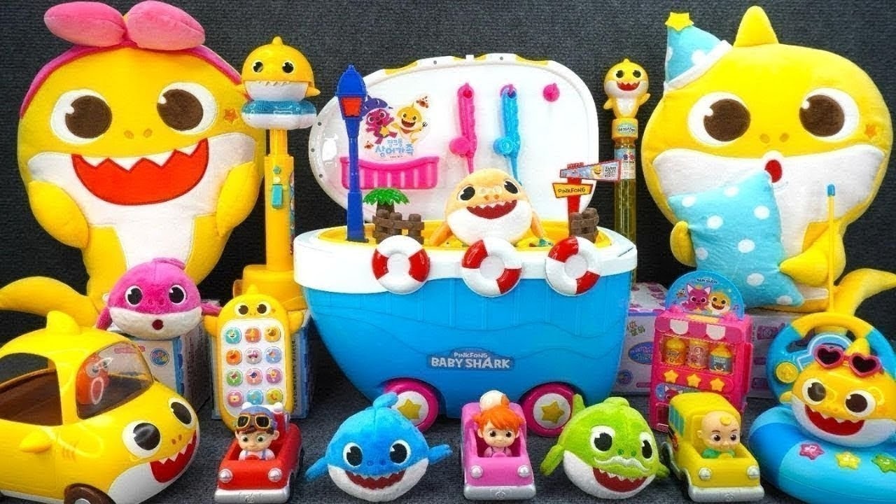 20 Minutes BABY SHARK Collection Unboxing - Satisfying Unboxing (ASMR)