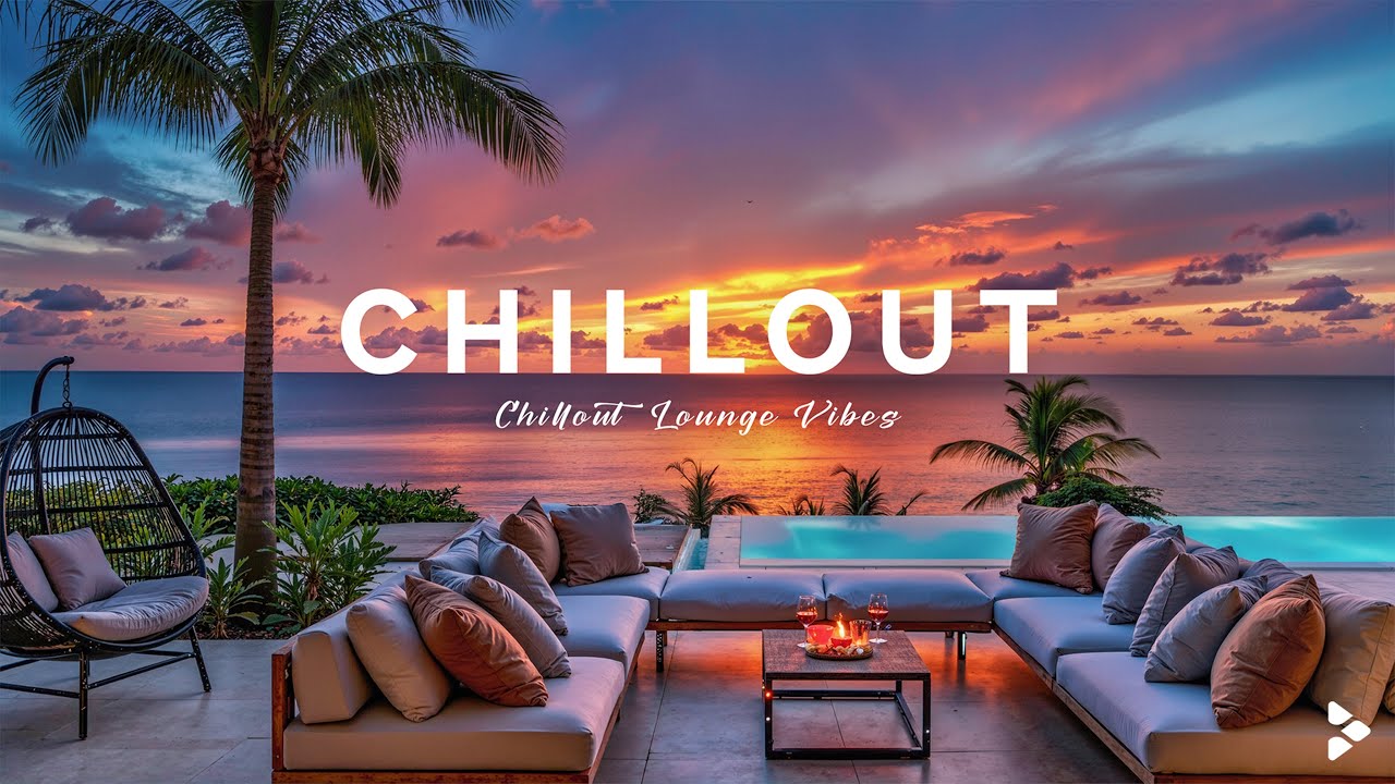 Tropical Sunset Chillout Vibes 🌴 Serene Beach Lounge Music | Relax & Unwind by the Ocean