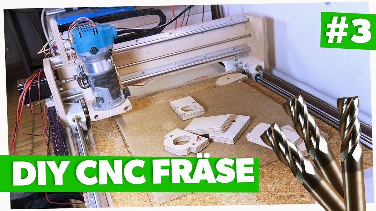 DIY CNC Fräse Teil 3 SIE FUNKTIONIERT 🔨 | Marvin & Falk