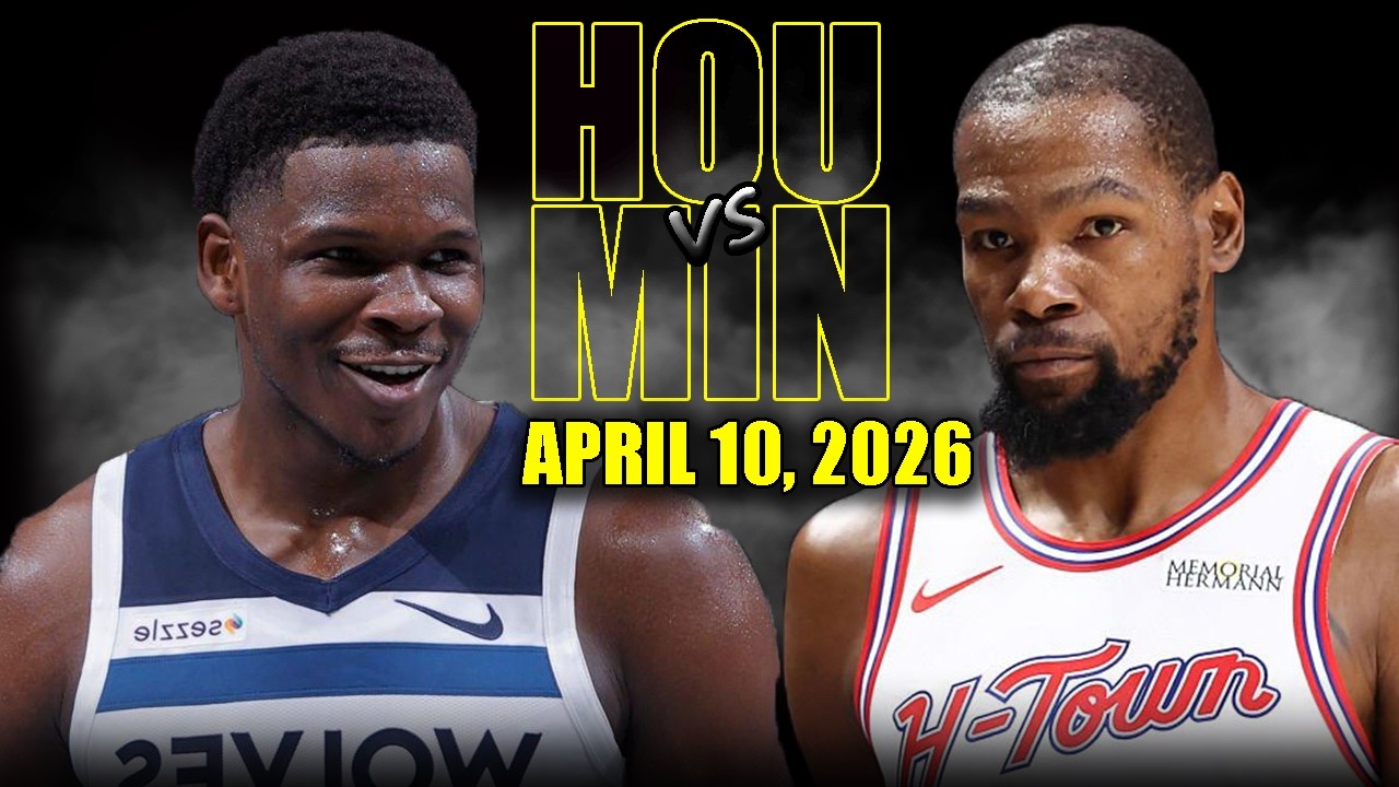 Houston Rockets vs Minnesota Timberwolves Full Game Highlights &ndash; April 10, 2026 | NBA Season