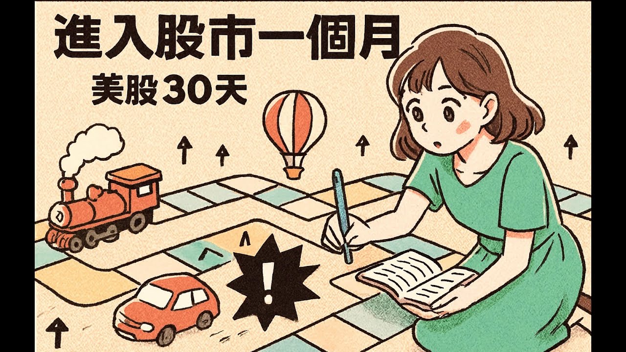 新手必看｜美股第30天復盤 QQQM QQQ QQQT有什麼區別？