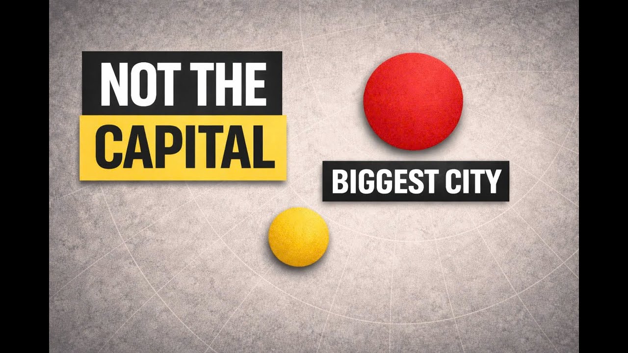 Why Most Capitals Are Not the Biggest Cities