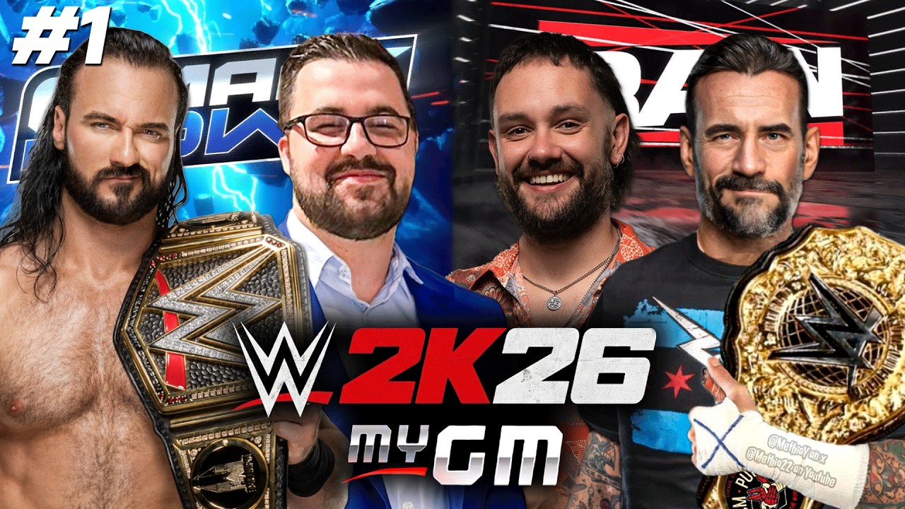 The Immortal Difficulty Journey Begins! - WWE 2K26 MyGM Mode