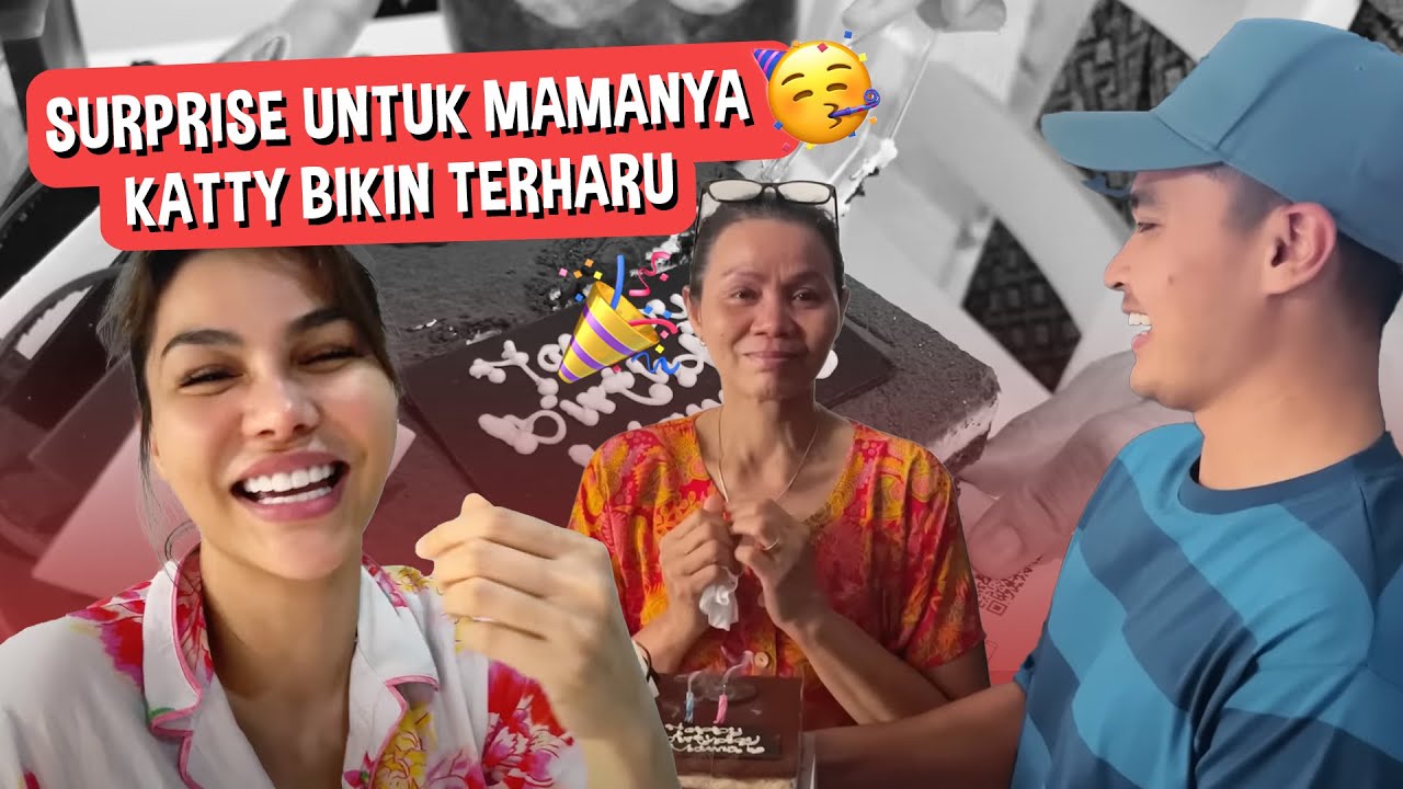 SURPRISE ULTAH MAMA KATTY BIKIN TENDA BESAR DI TENGAH KOMPLEK