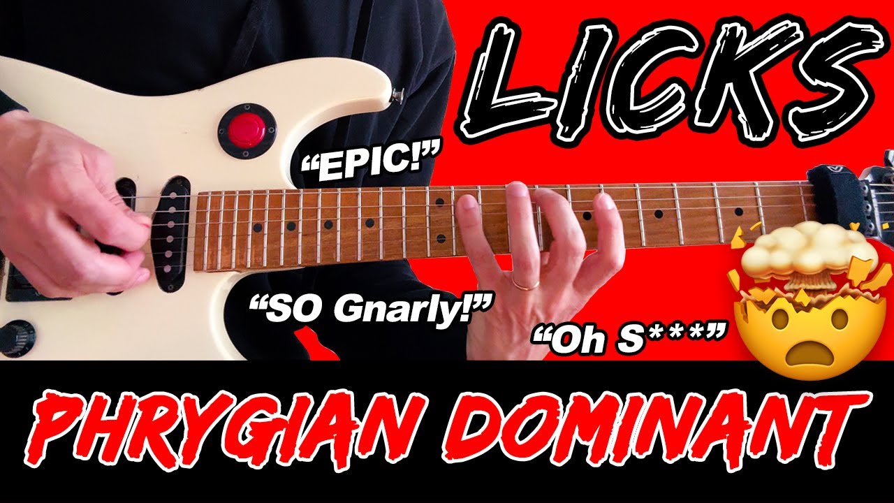 Phrygian Dominant TOP 5 LICKS Guitarmalade