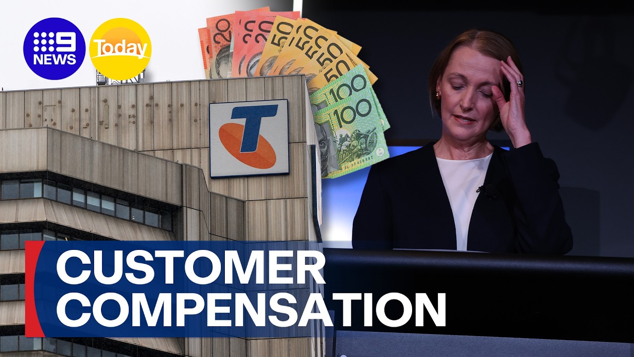 Compensation on 'case-by-case' basis following national Telstra outage | 9 News Australia