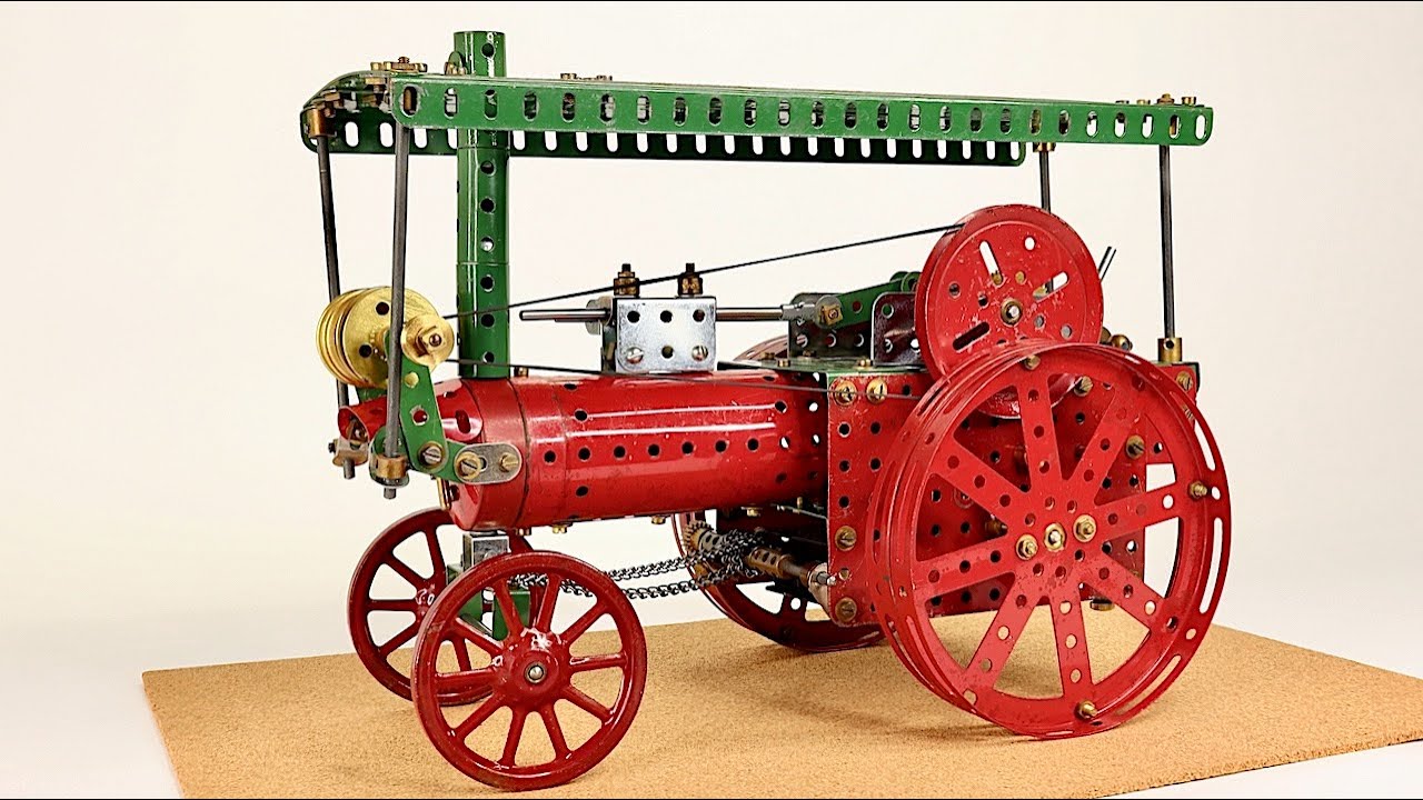 Meccano Clockwork Traction  Engine