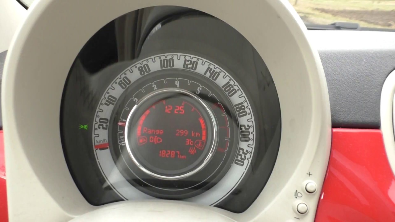 Fiat 500 1.2 acceleration 0-100 km/h