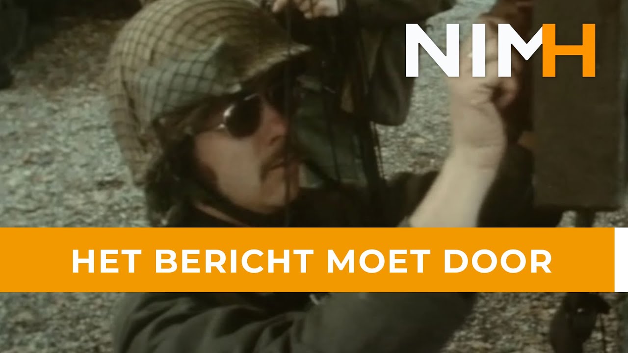 Het bericht moet door