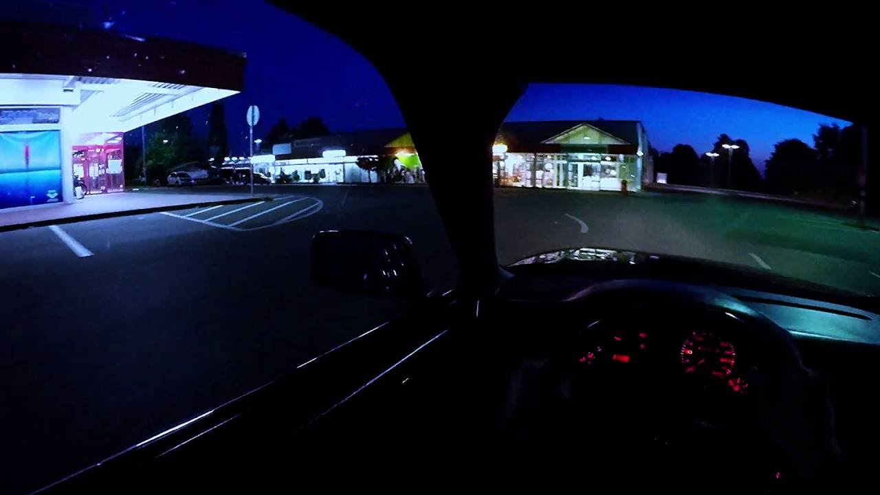 Audi Coupe Typ 89 2.3E POV Night Drive
