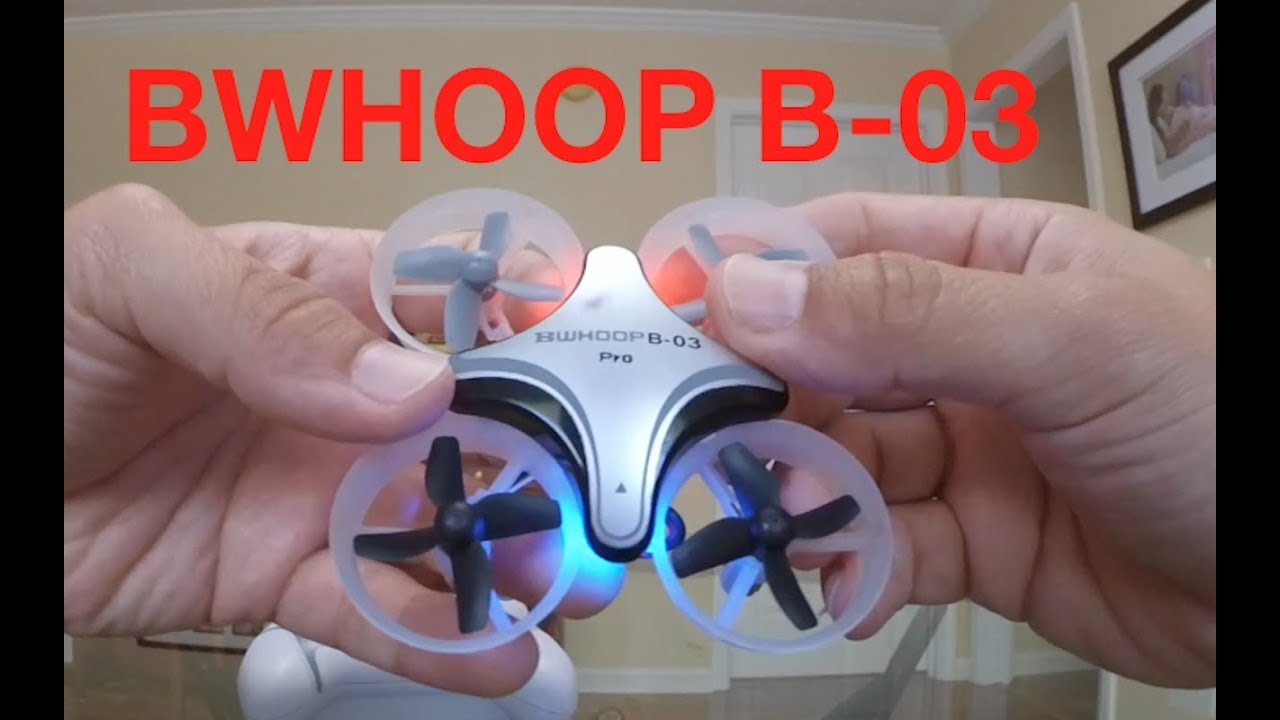 Квадрокоптер BWHOOP B-03 &mdash; обзор и полёты в помещении