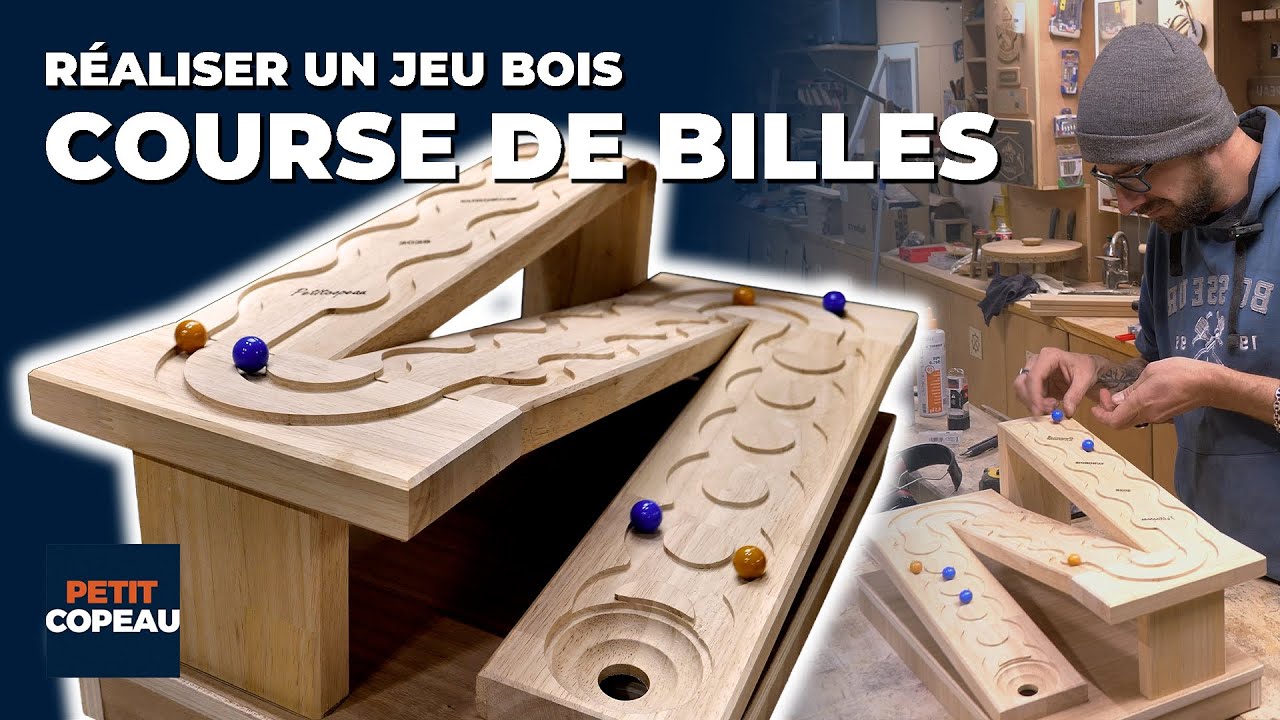 Je fabrique un jeu de billes en bois pour le salon Eurobois 2026 !