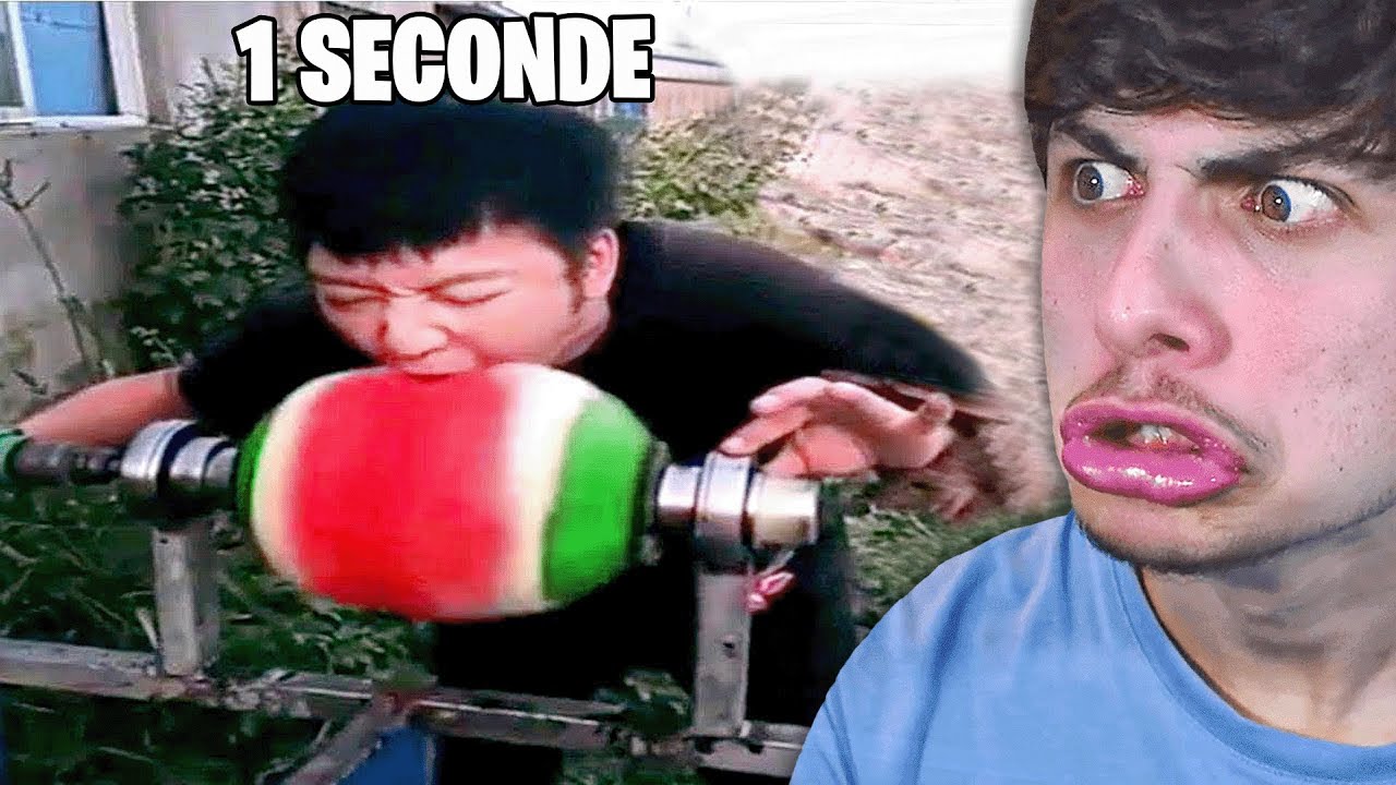 Il Mange Cette Pastèque En 1 SECONDE