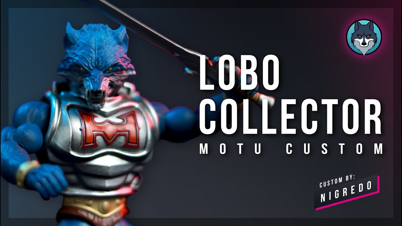 🐺 La MEJOR Figura CUSTOM de Masters of the Universe Origins | Lobo Collector @Nigredo_CC