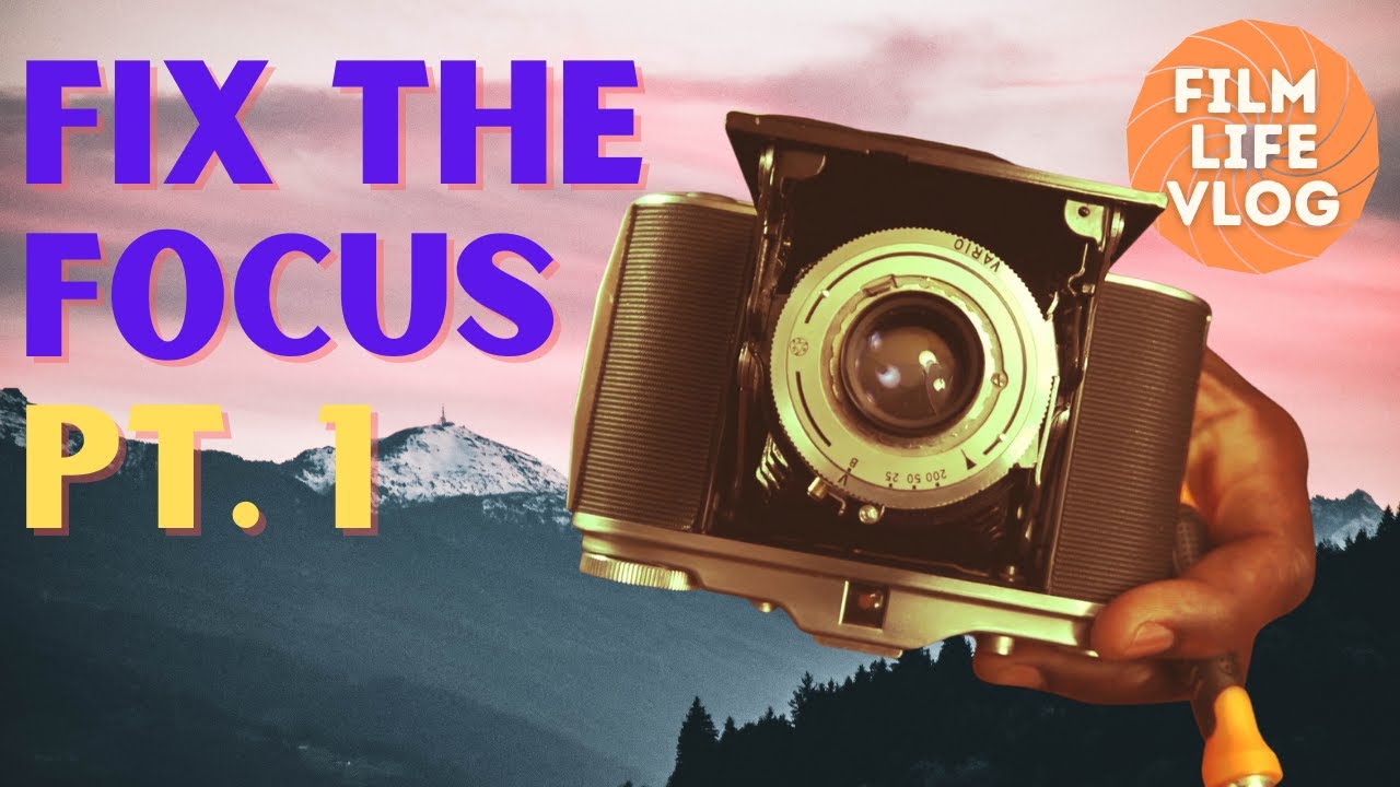 How to fix the focus on a folding camera (Part 1)